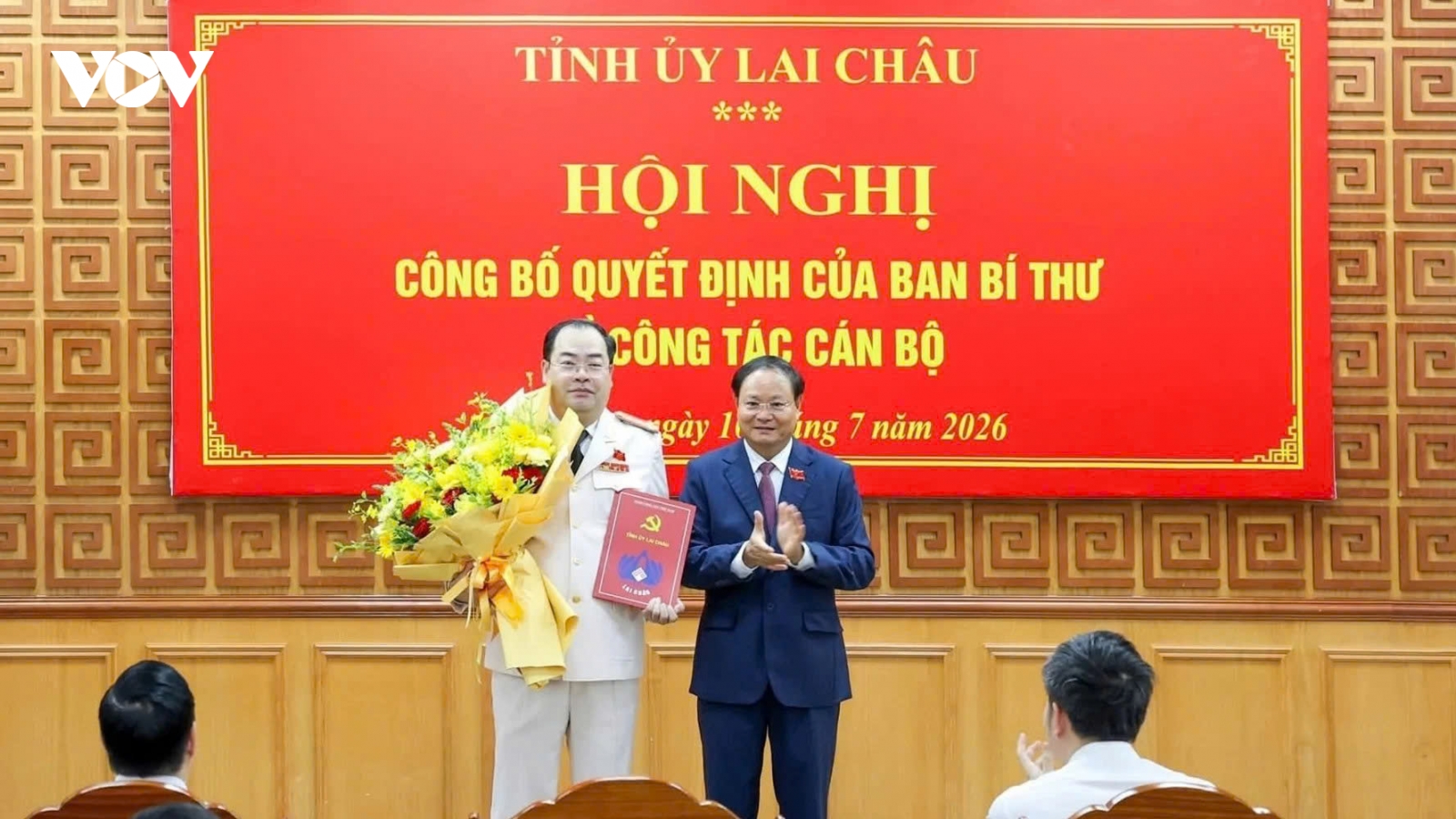 Ban Bí thư chỉ định Giám đốc Công an tỉnh Lai Châu tham gia Ban Thường vụ Tỉnh ủy