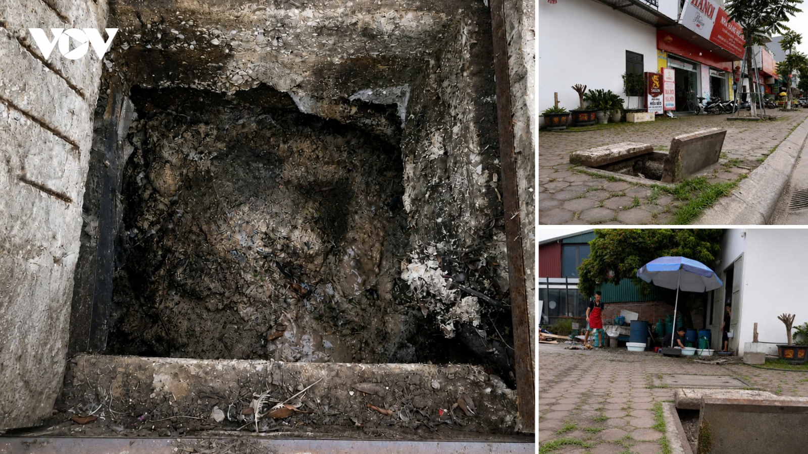 "Sát thủ ngầm" làm tắc nghẽn cống ngầm Bắc Ninh, công nhân chật vật nạo vét