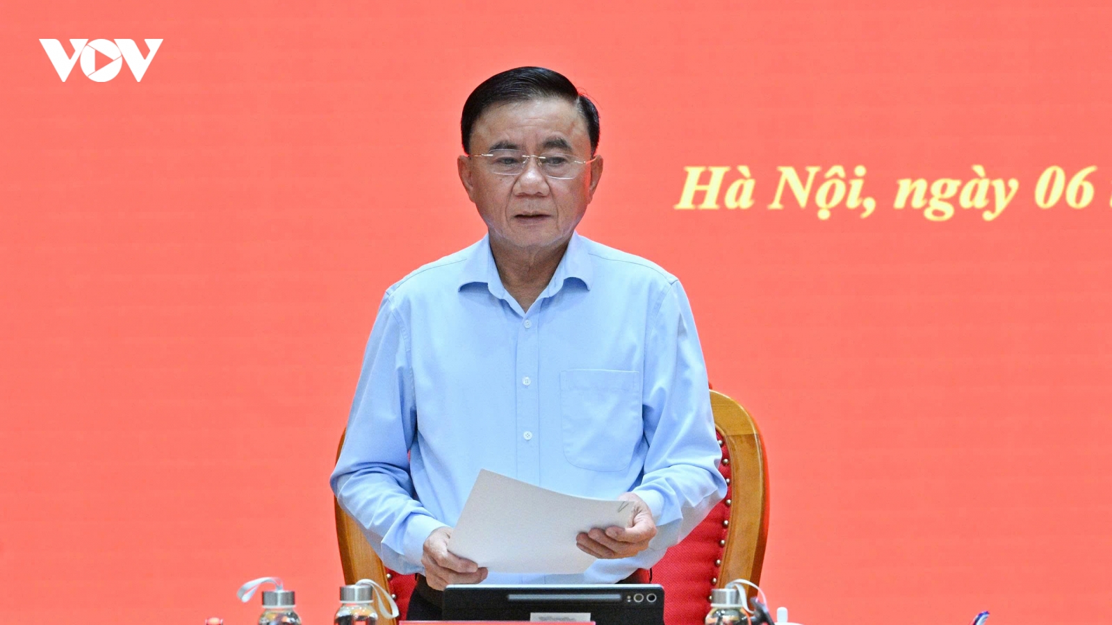 Đồng chí Trần Cẩm Tú chủ trì Hội nghị Ban Thường vụ Đảng ủy các cơ quan Đảng TƯ