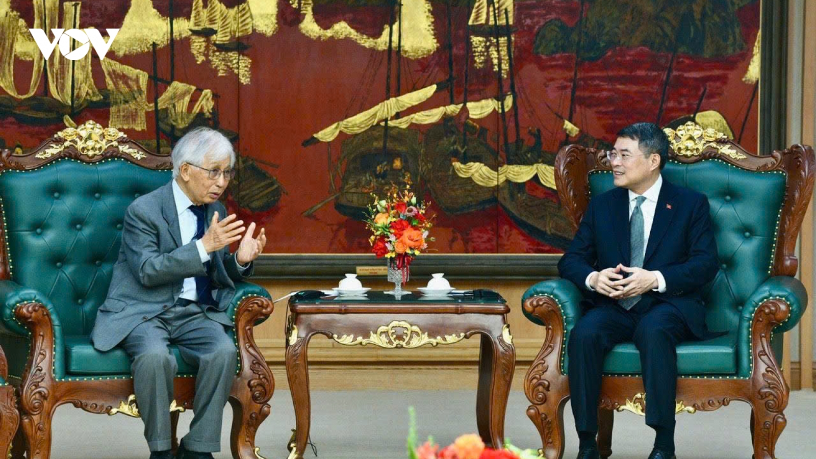 Thủ tướng Lê Minh Hưng tiếp Giáo sư Trần Thanh Vân