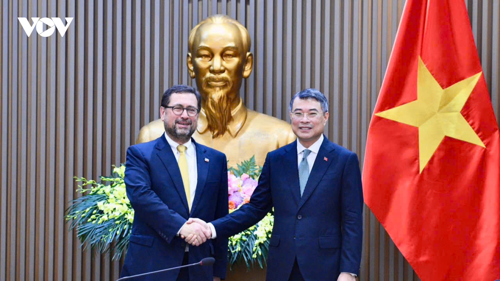 Thủ tướng Lê Minh Hưng tiếp Bộ trưởng Ngoại giao Cộng hòa Chile
