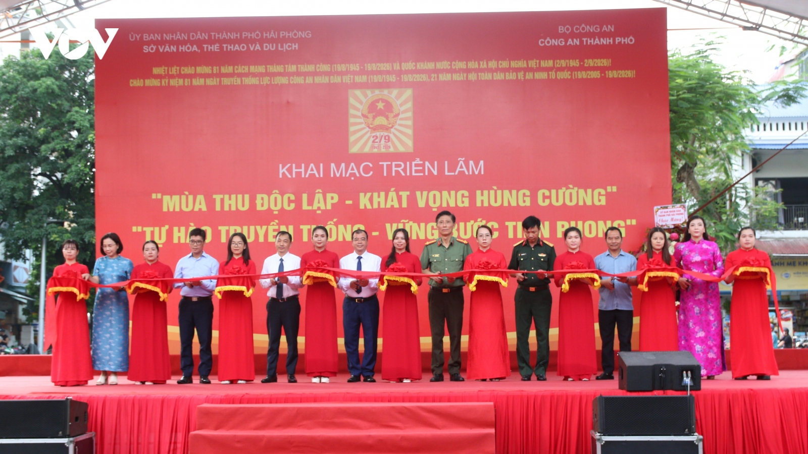 Hải Phòng tái hiện "Mùa Thu độc lập - Khát vọng hùng cường"