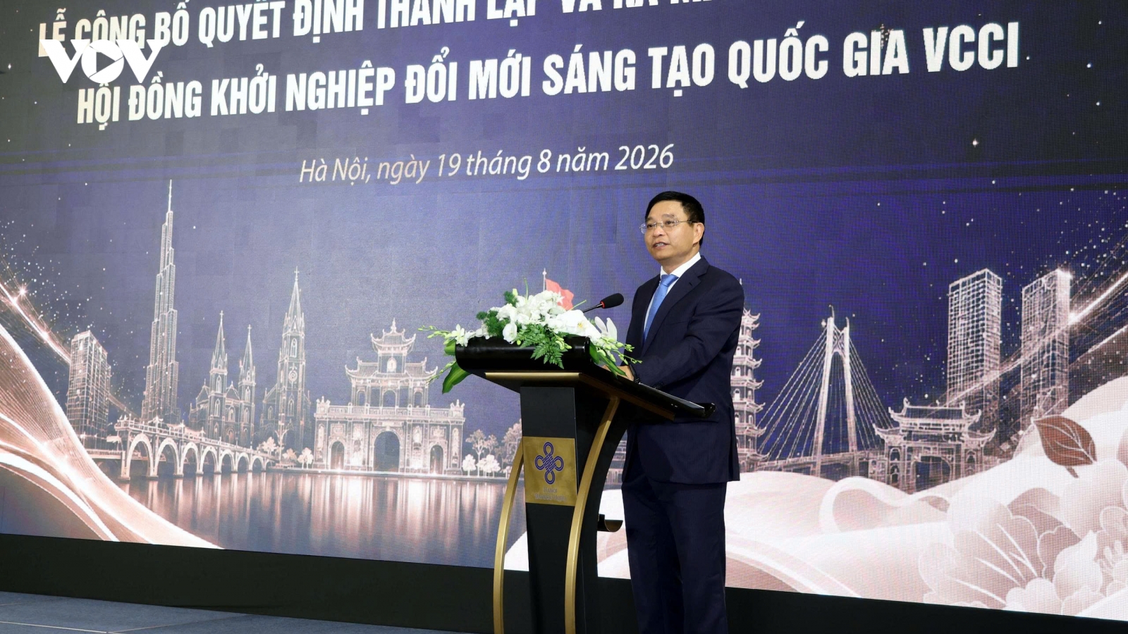 Phó Thủ tướng Nguyễn Văn Thắng dự lễ ra mắt Hội đồng Khởi nghiệp VCCI