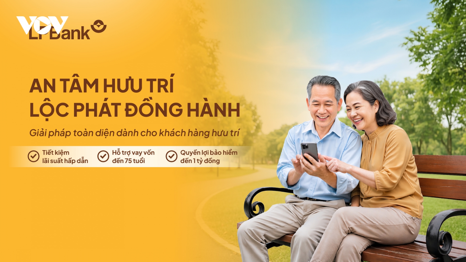 LPBank triển khai gói giải pháp tài chính toàn diện dành cho khách hàng hưu trí