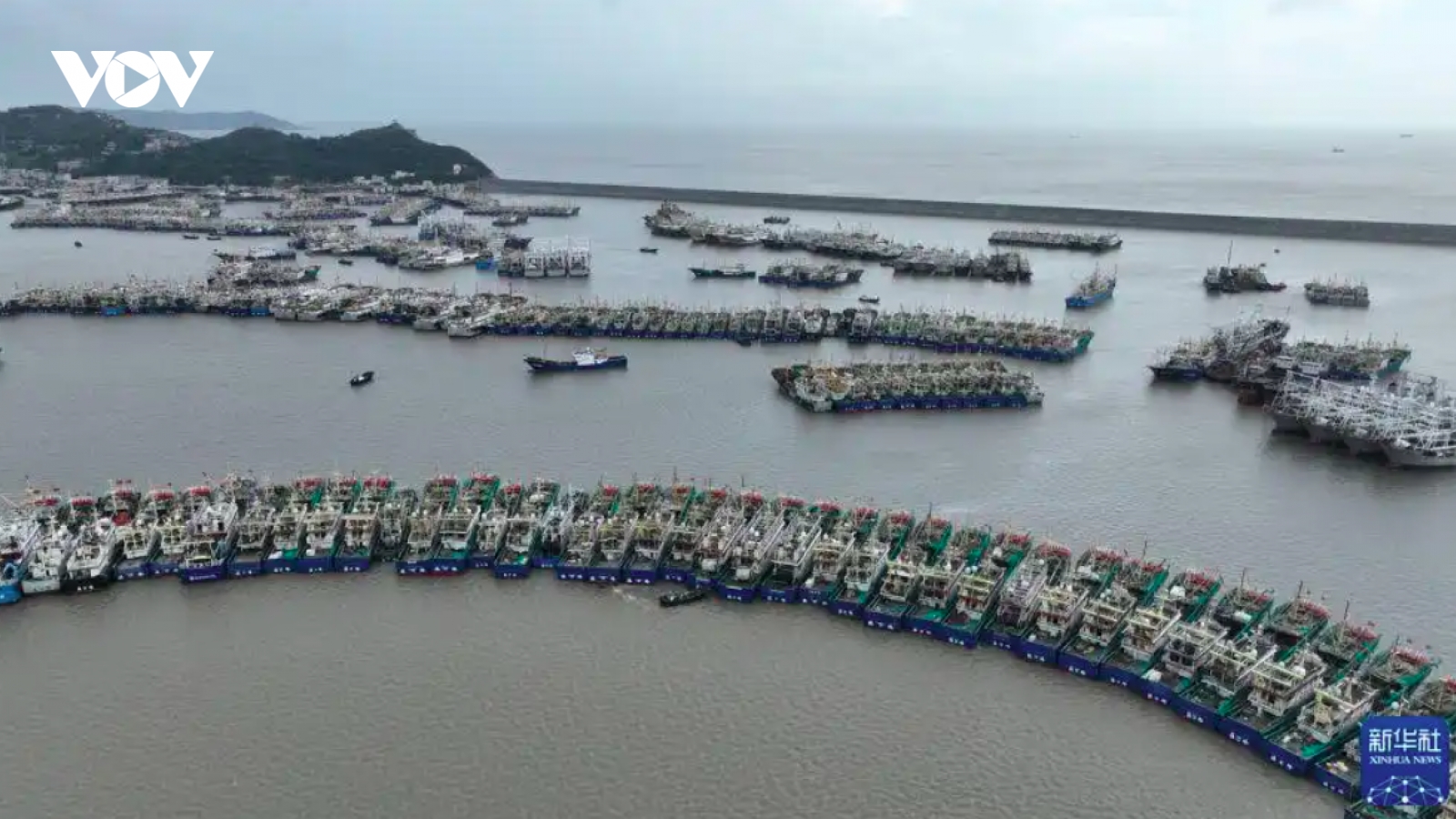 Miền Đông Trung Quốc ứng phó khẩn cấp với bão Dolphin