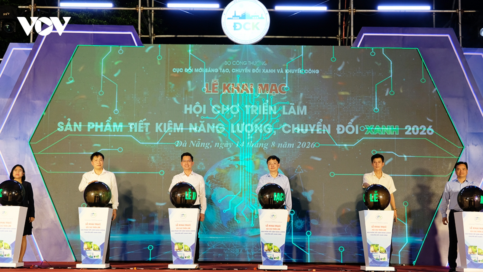Khai mạc Hội chợ triển lãm sản phẩm tiết kiệm năng lượng và chuyển đổi xanh 2026