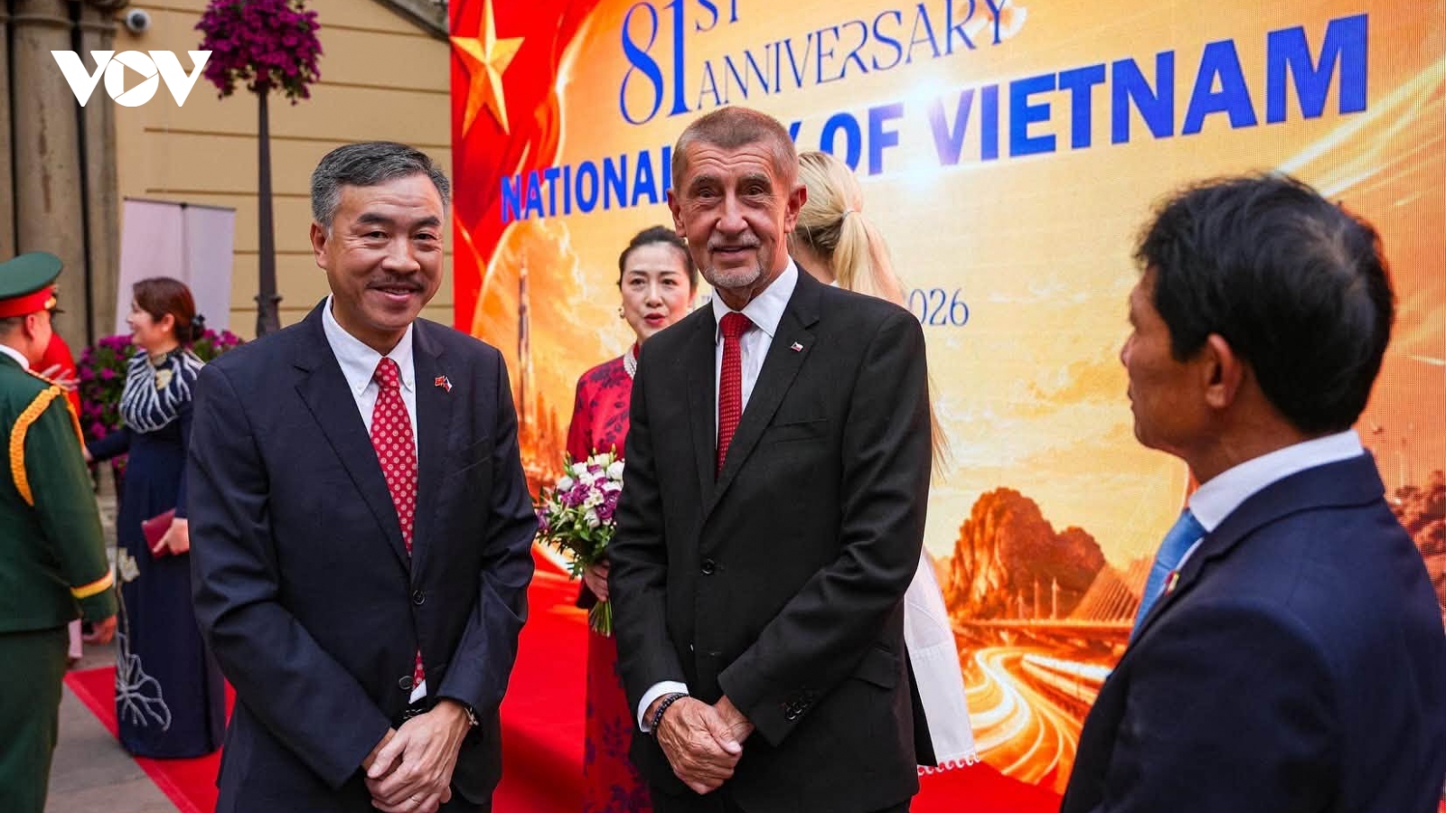 Thủ tướng Séc tham dự lễ kỷ niệm Quốc khánh Việt Nam tại Cộng hòa Séc