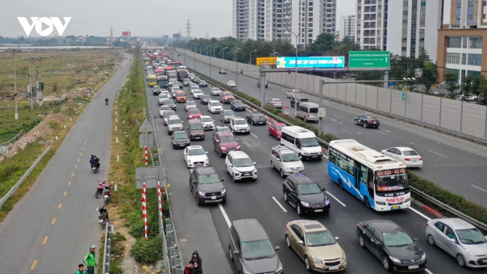 Đề xuất thí điểm làn vượt xe trên cao tốc Hà Nội - Hải Phòng, Cầu Giẽ - Cao Bồ