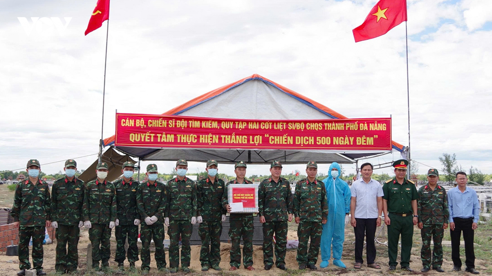 Đà Nẵng quy tập hài cốt liệt sĩ, đẩy nhanh tiến độ Chiến dịch 500 ngày đêm