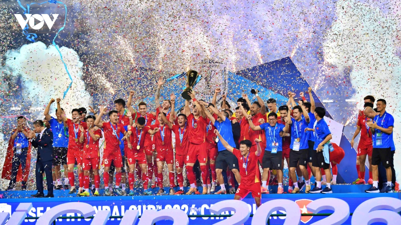 ĐT Việt Nam nhận thưởng lớn sau chức vô địch ASEAN Cup 2026