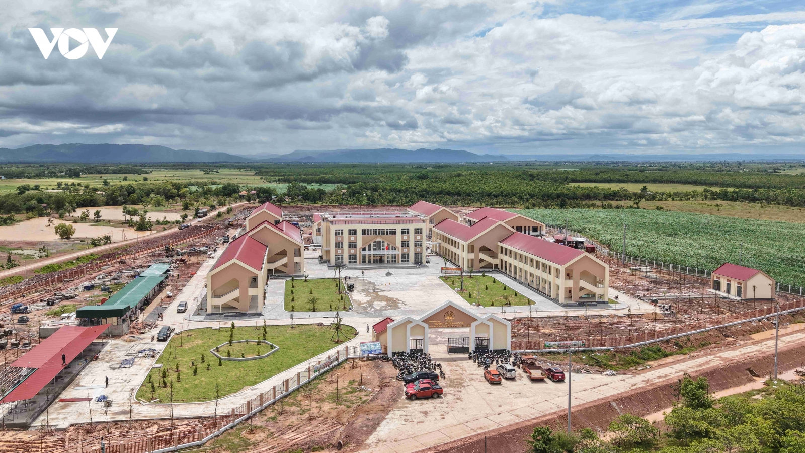 Gấp rút hoàn thành trường nội trú liên cấp nơi Tổng Bí thư, Chủ tịch nước Tô Lâm dự khởi công