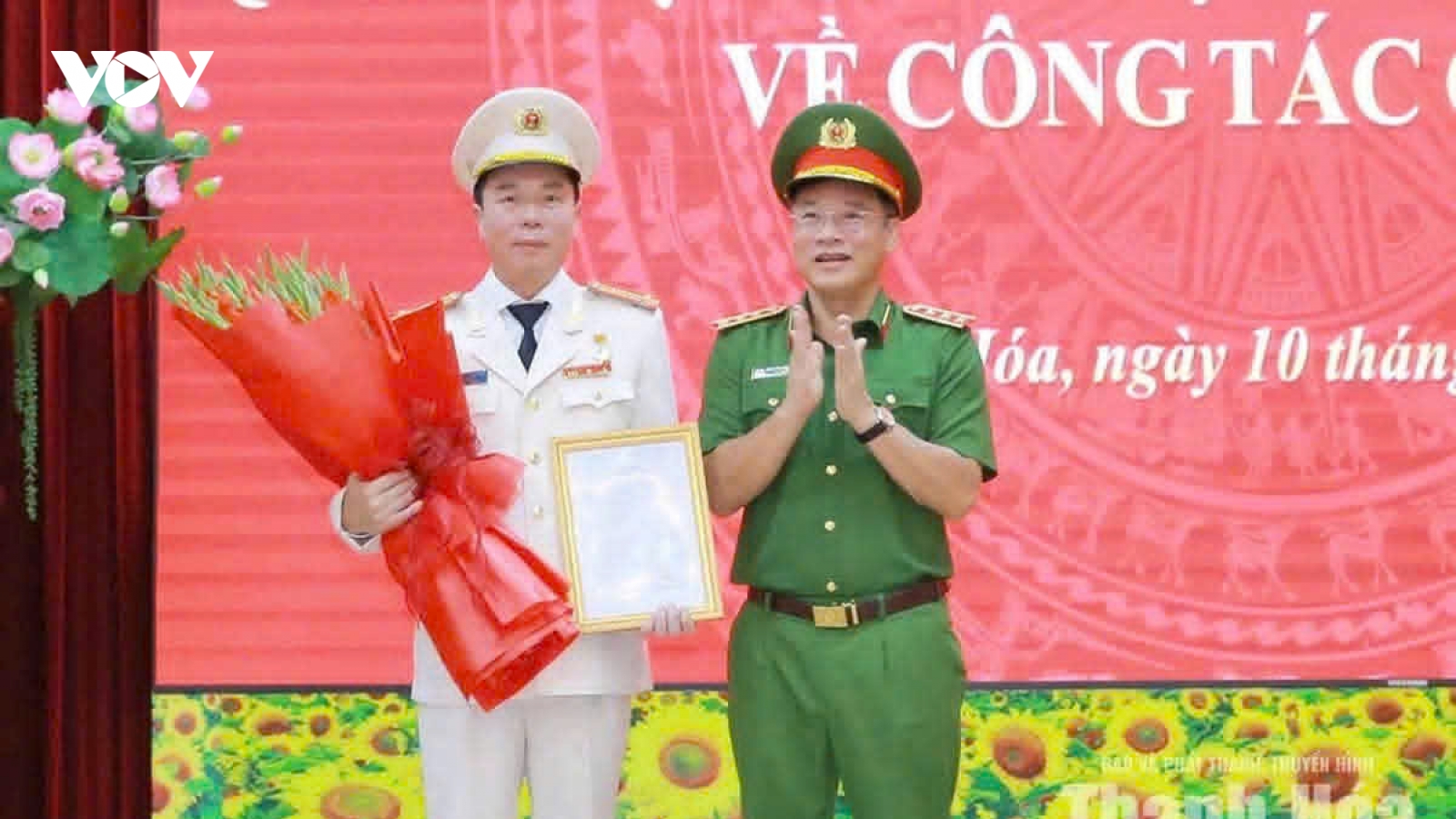 Đại tá Hoàng Quốc Việt giữ chức Giám đốc Công an tỉnh Thanh Hóa