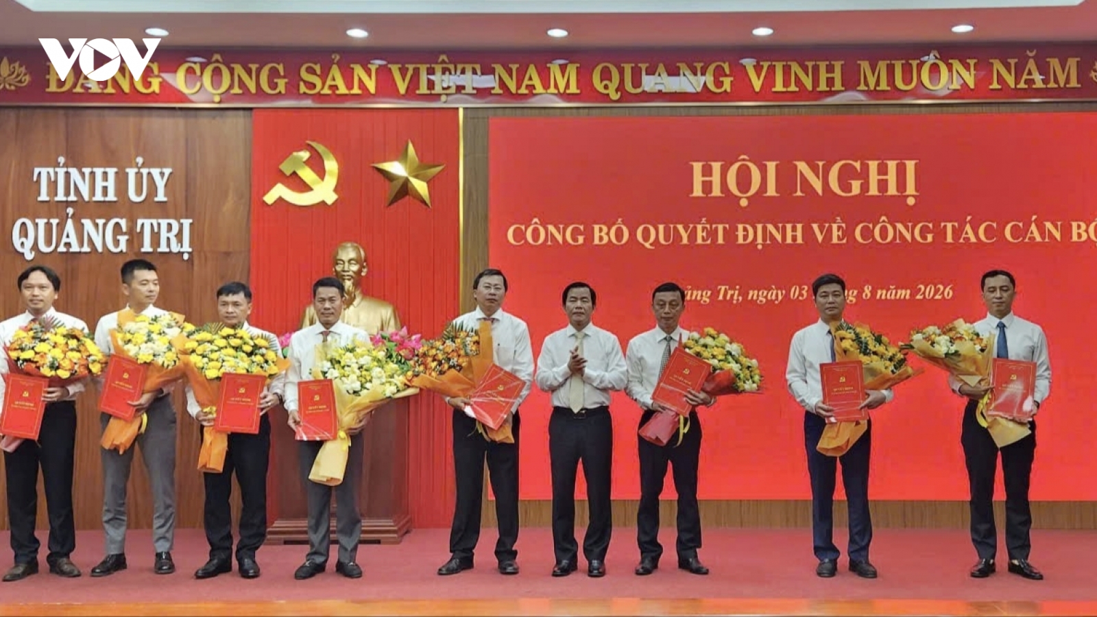 Quảng Trị điều động, bổ nhiệm lãnh đạo các ban quản lý dự án