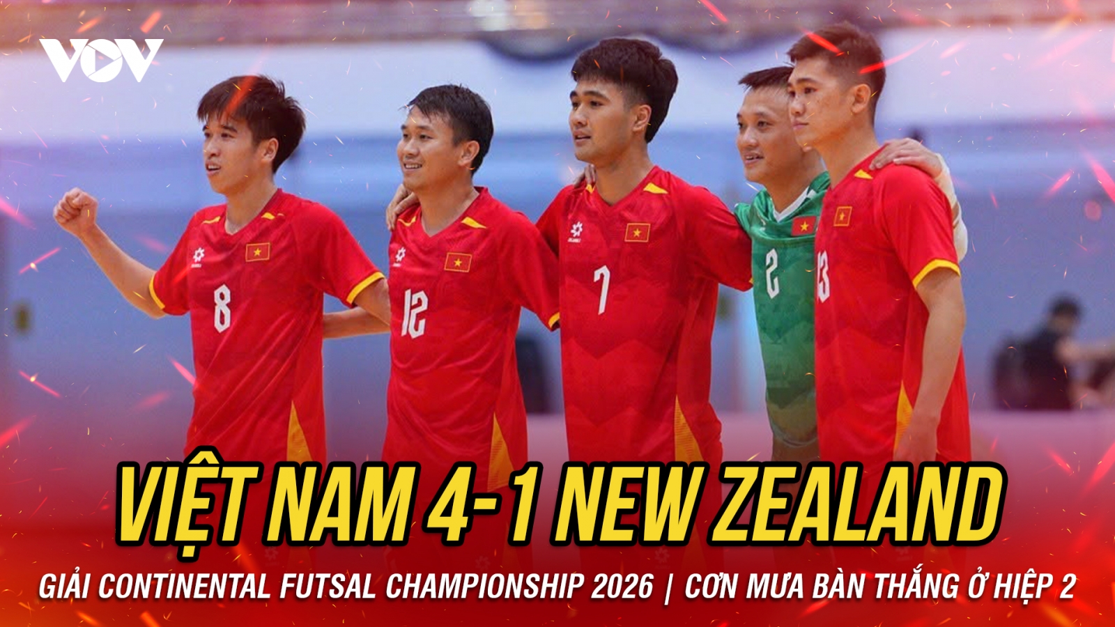 Kết quả bóng đá hôm nay 2/8: ĐT Futsal Việt Nam thắng đậm ĐT Futsal New Zealand