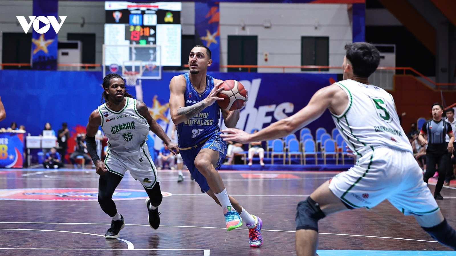 Kết quả VBA 2026 mới nhất: Hanoi Buffaloes thắng Cantho Catfish