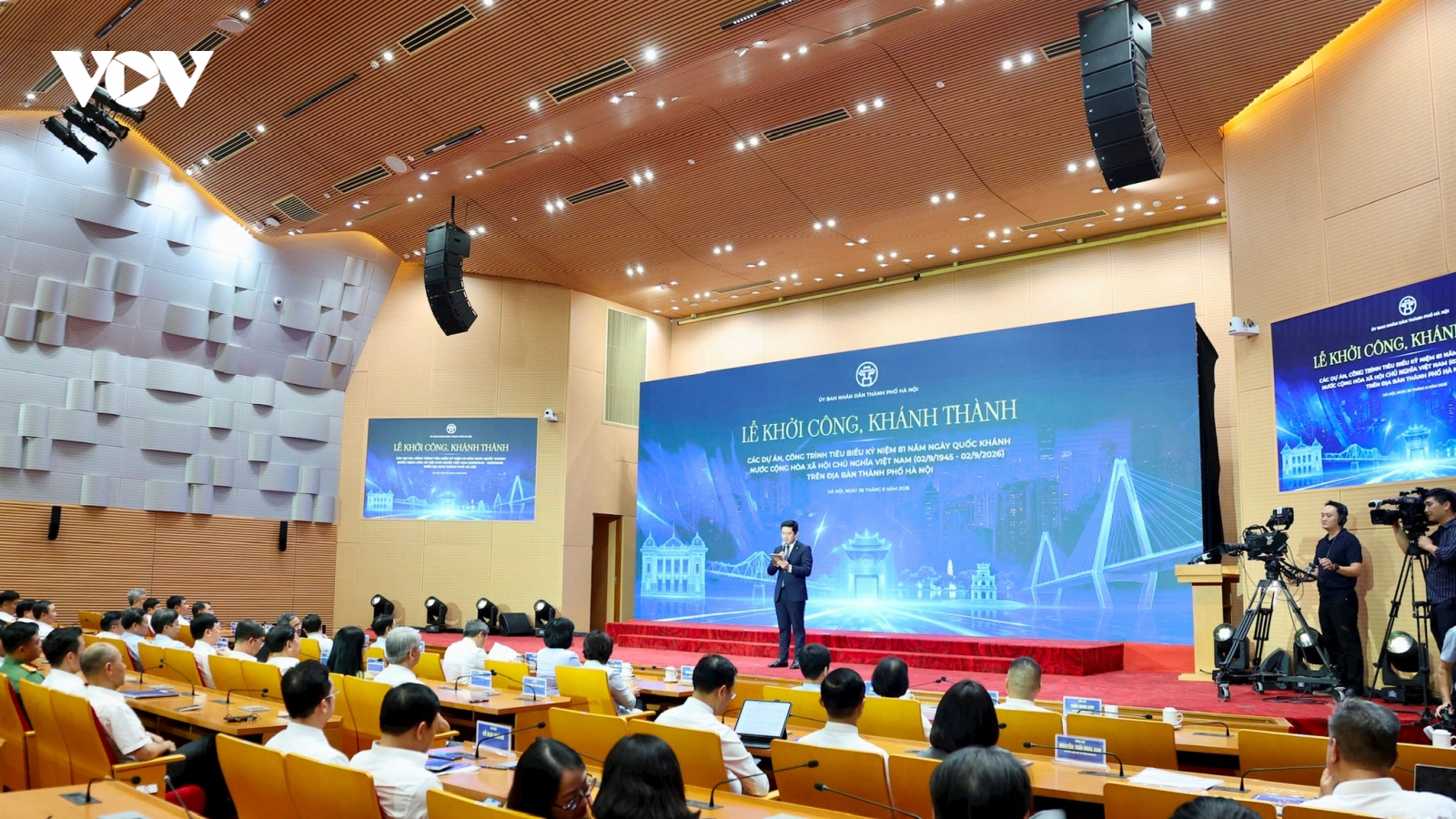Hà Nội khởi công, khánh thành 17 dự án, công trình tiêu biểu dịp Quốc khánh 2/9