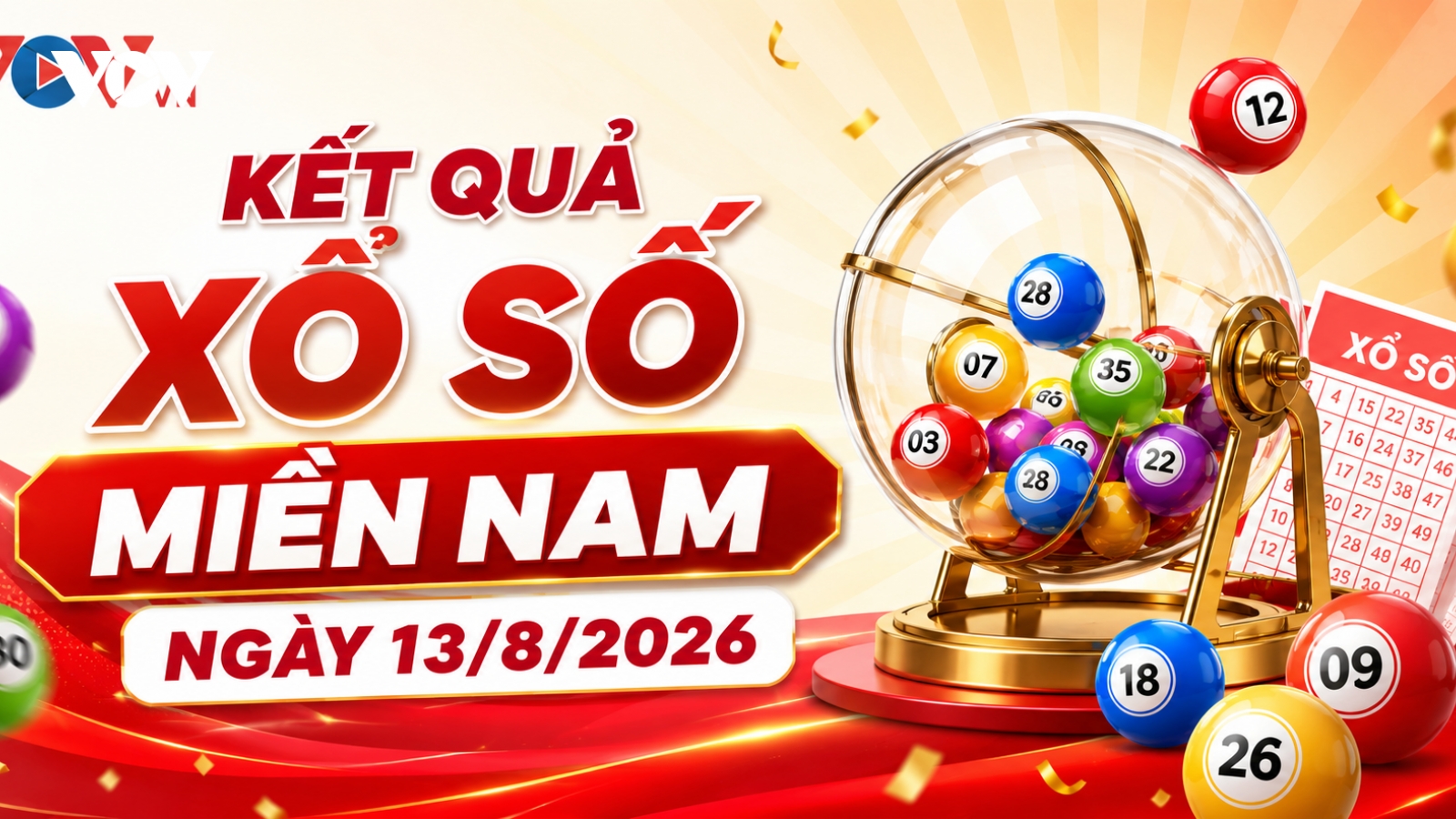 XSMN 13/8: Trực tiếp kết quả xổ số miền Nam hôm nay