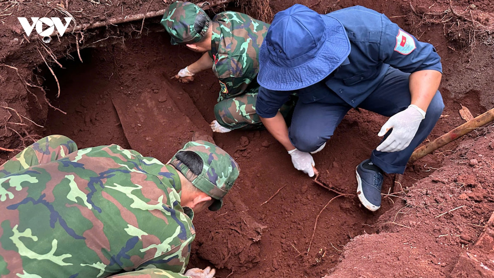 Ngày đầu thực hiện nhiệm vụ, Đội K76 tìm thấy 1 hài cốt liệt sĩ ở Đồng Nai