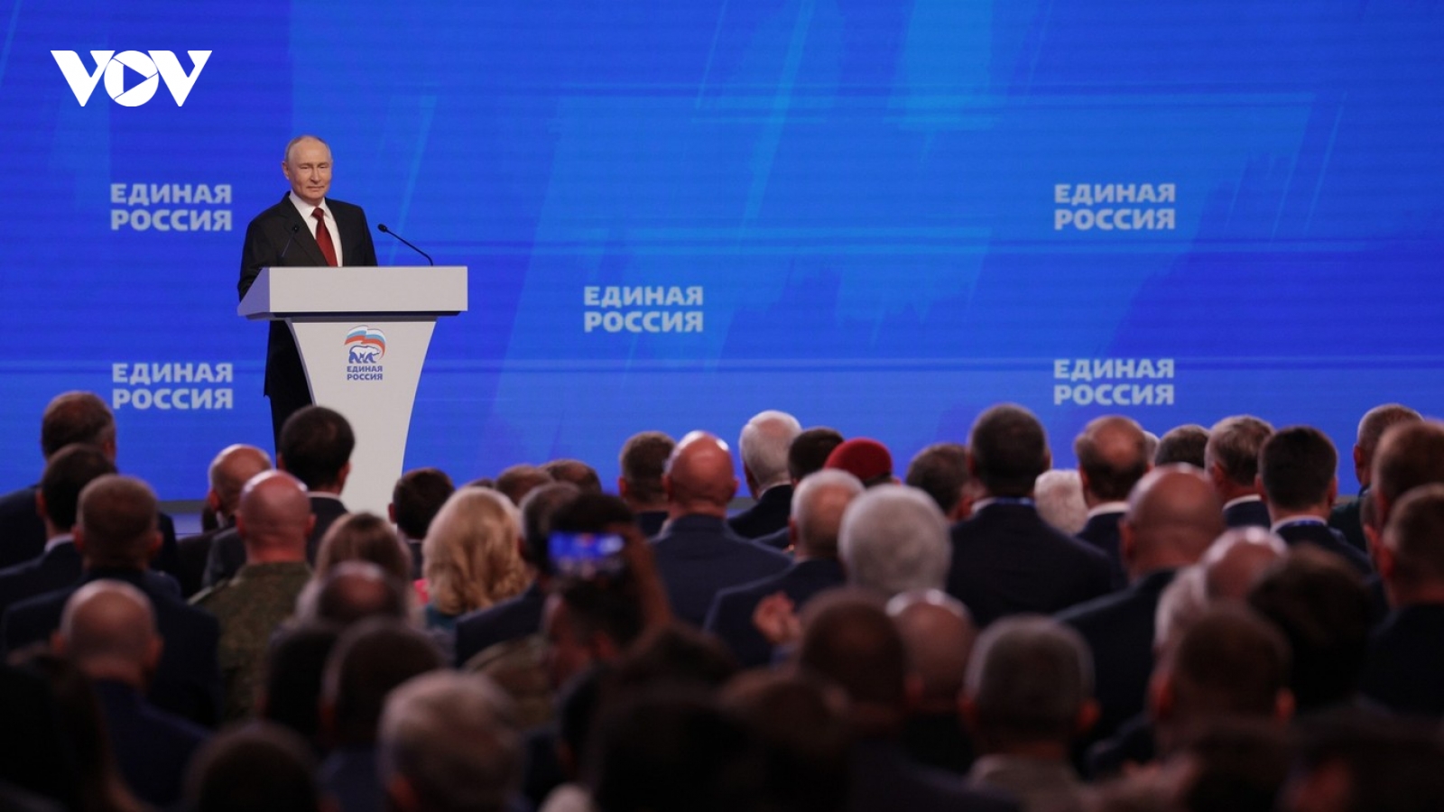 Tổng thống Putin: Bầu cử sắp tới thể hiện ý chí chung của hàng triệu người dân Nga