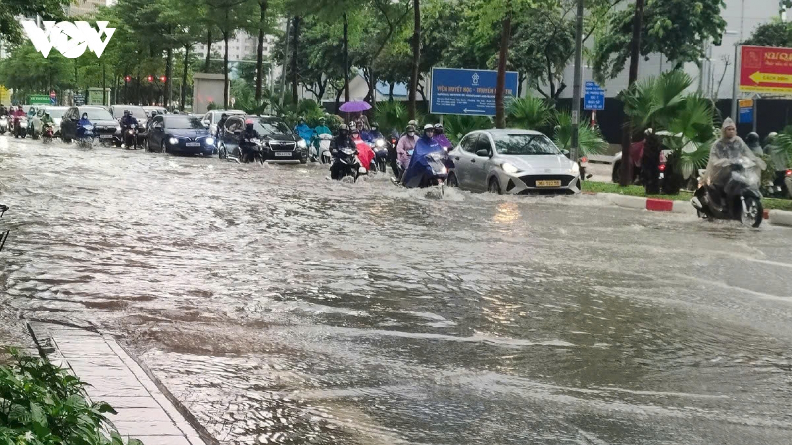 Hà Nội huy động hàng nghìn nhân sự ứng phó với bão số 4 và mưa lớn