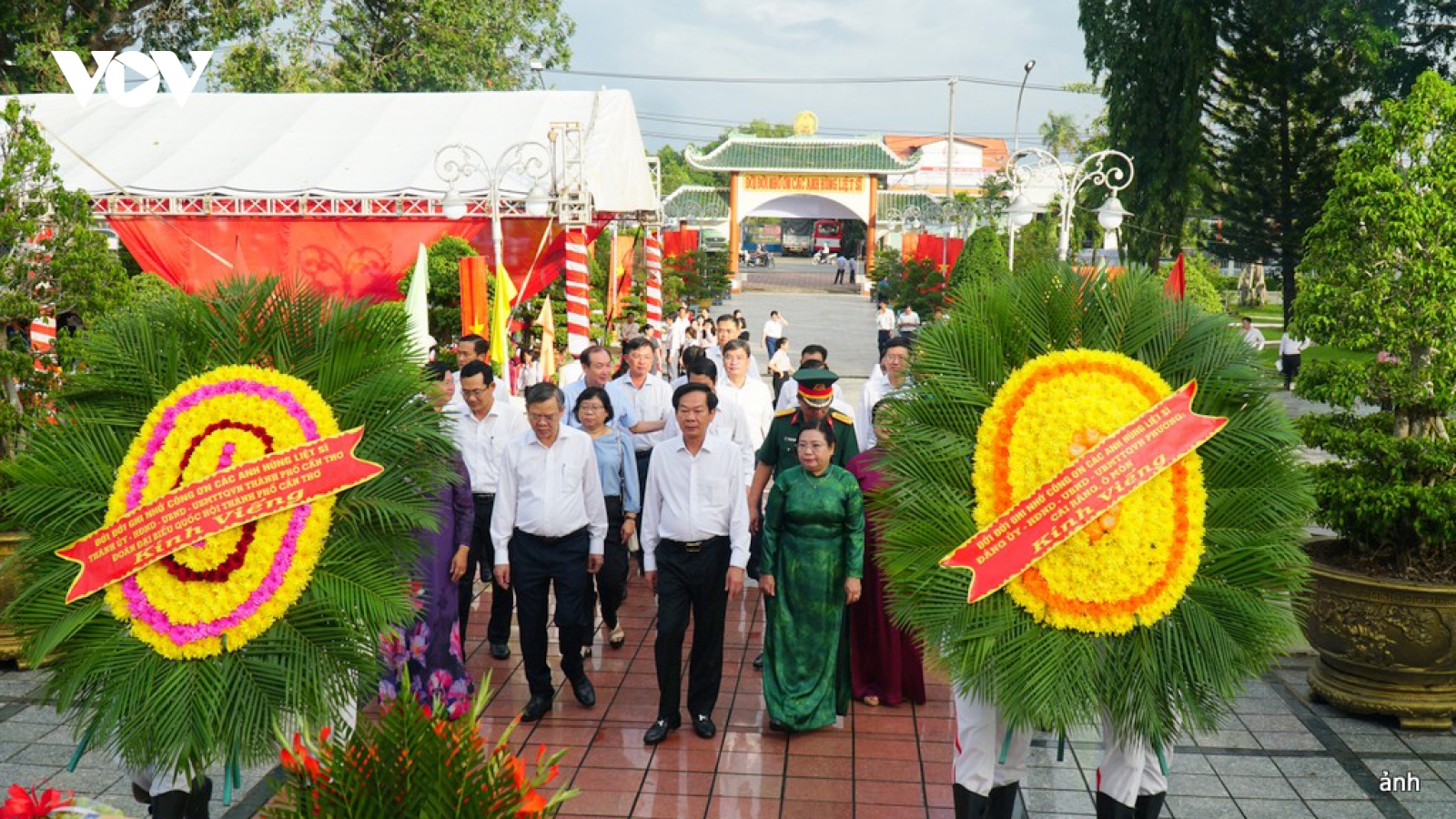Cần Thơ cải tạo, nâng cấp nghĩa trang liệt sĩ TP và nghĩa trang liệt sĩ Ô Môn