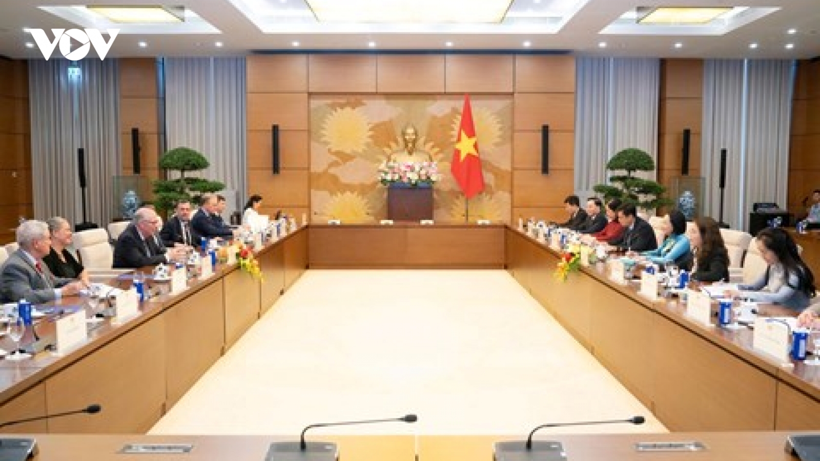 Phó Chủ tịch Quốc hội Nguyễn Thị Thanh tiếp Đoàn Nghị sĩ Hạ viện Hoa Kỳ