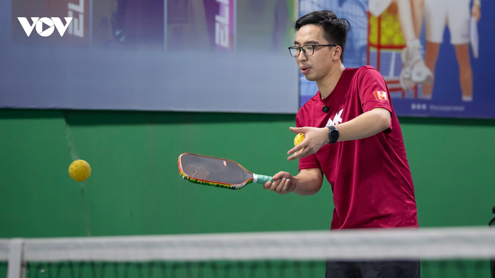 Cách bắt đường Speed up khi bóng ở vị trí ô 2 trong Pickleball