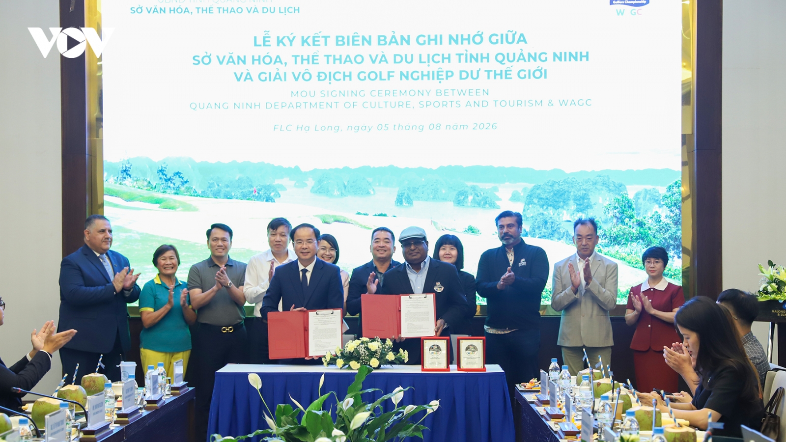 Ký kết hợp tác đăng cai Vòng chung kết Giải Vô địch Golf nghiệp dư thế giới 2027