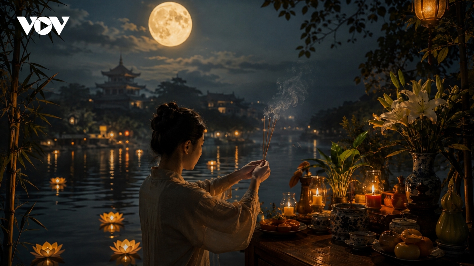 Rằm tháng Bảy - một khoảng lặng giữa dòng đời