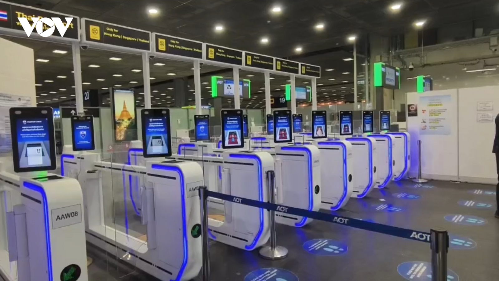Sân bay Suvarnabhumi (Thái Lan) mở làn nhập cảnh tự động cho du khách