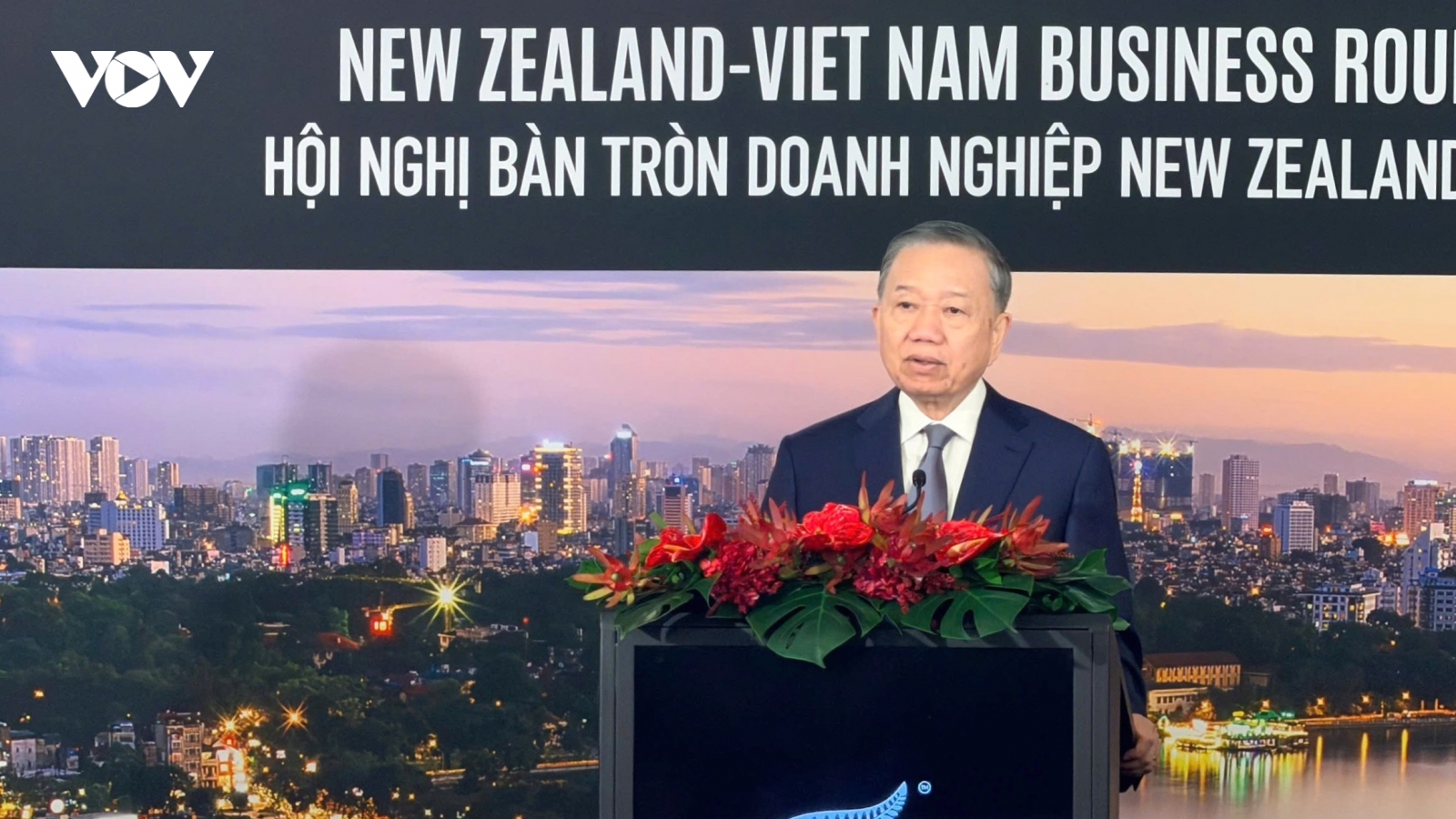 Tổng Bí thư, Chủ tịch nước dự Hội nghị bàn tròn Doanh nghiệp New Zealand-Việt Nam