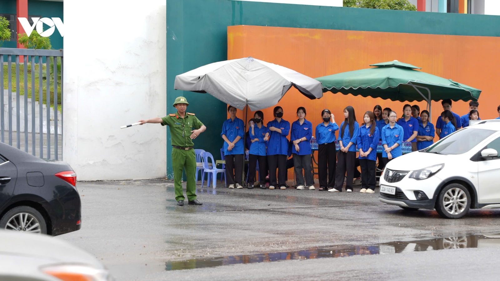 Thí sinh Chuyên Tuyên Quang bước vào môn thi Toán