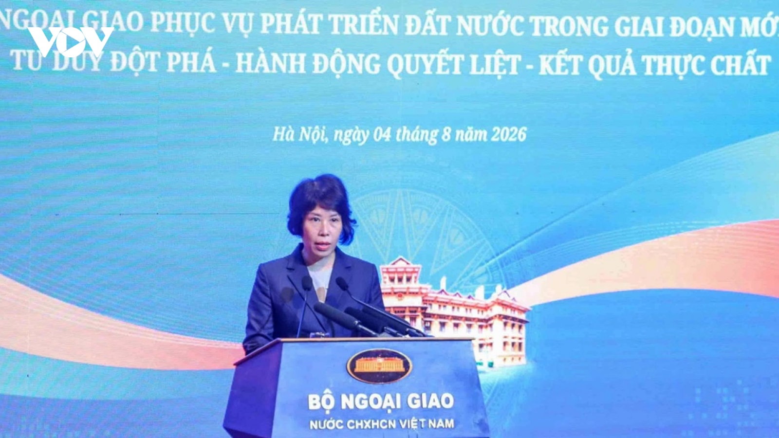 Ngoại giao kinh tế phải tạo dòng vốn, công nghệ và cơ hội phát triển