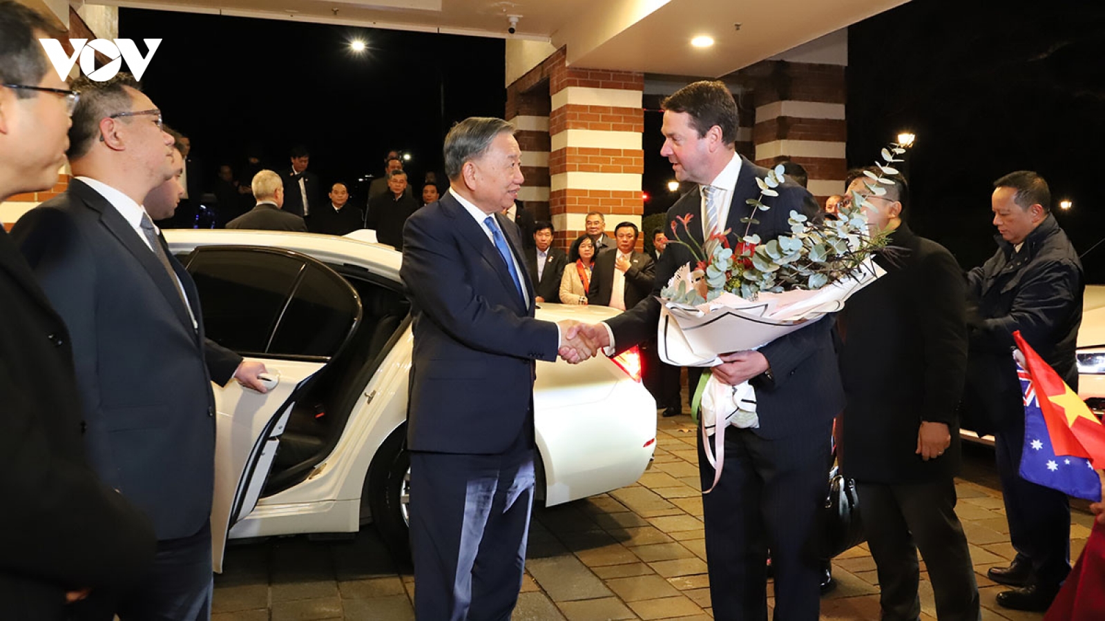 Tổng Bí thư, Chủ tịch nước Tô Lâm đến thủ đô Canberra, tiếp tục chuyến thăm Australia