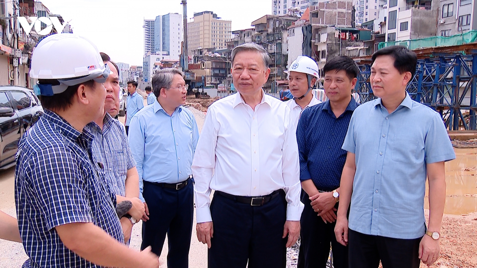 Tổng Bí thư, Chủ tịch nước Tô Lâm kiểm tra thực tế một số dự án tại Hà Nội