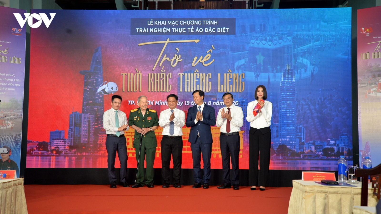 Trải nghiệm khoảnh khắc Bác Hồ đọc Tuyên ngôn Độc lập tại Dinh độc lập