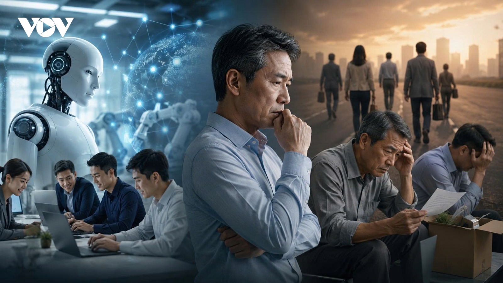 AI thay đổi thị trường lao động, người trên 40 tuổi đối mặt thách thức gì?