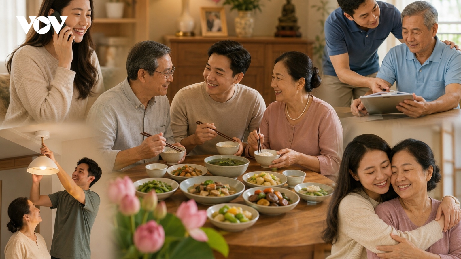 5 việc nhỏ báo hiếu cha mẹ mùa Vu Lan
