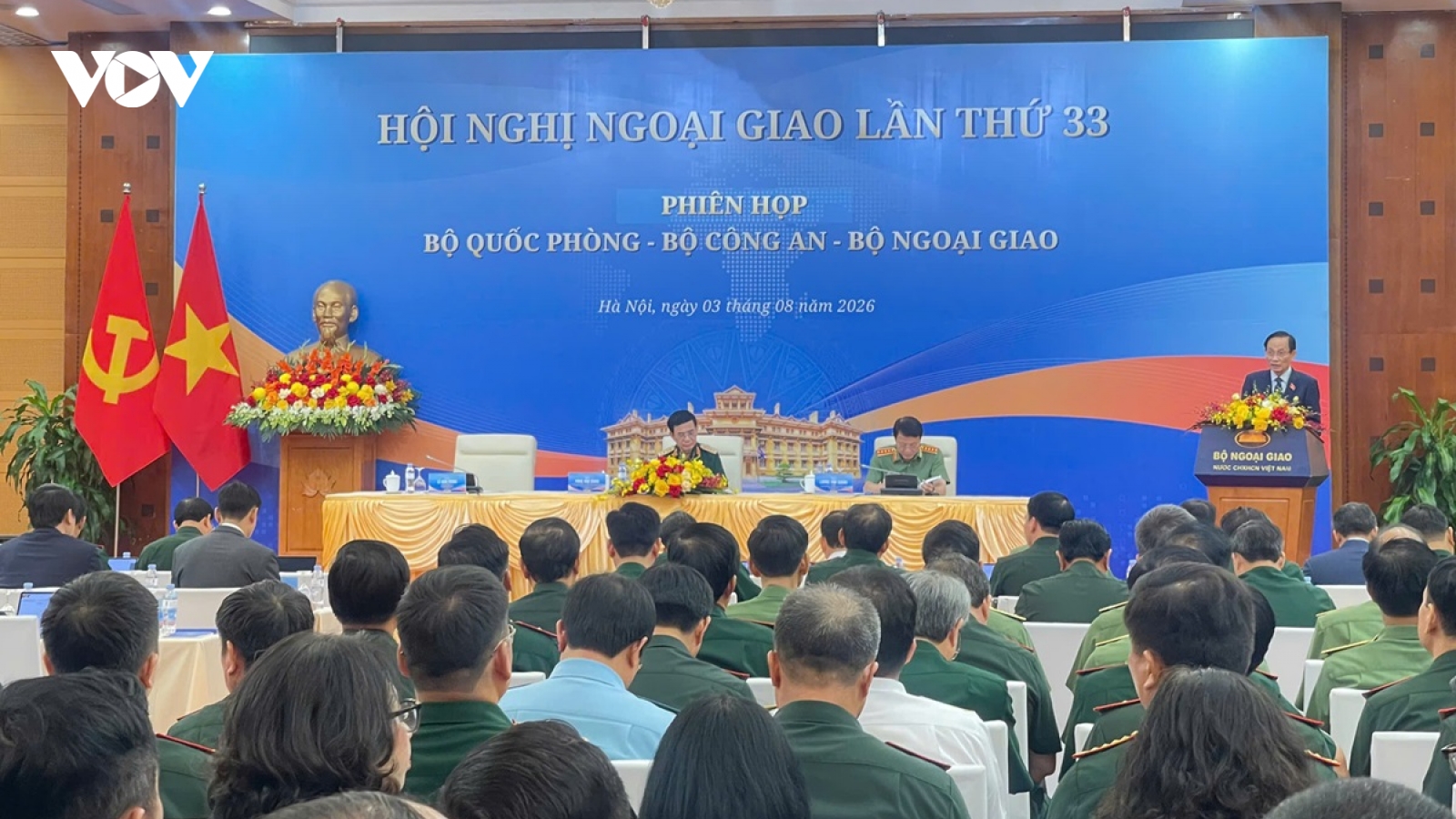 Các bộ Quốc phòng, Công an và Ngoại giao tạo thế trận bảo vệ Tổ quốc từ sớm, từ xa