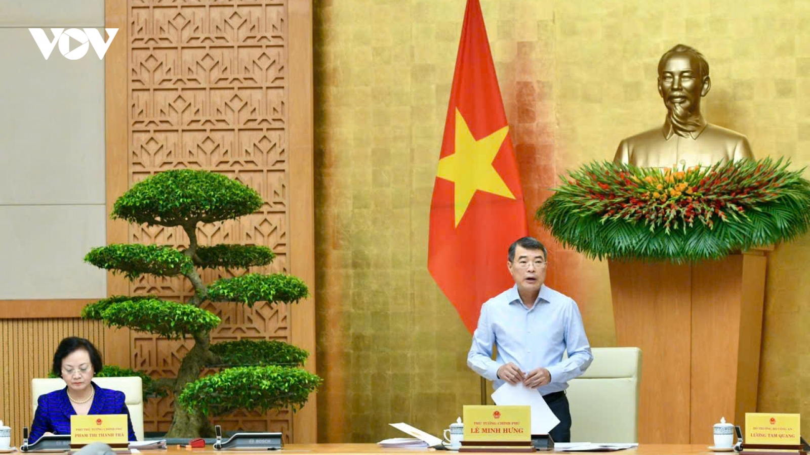 Thủ tướng Lê Minh Hưng chủ trì Phiên họp chuyên đề xây dựng pháp luật
