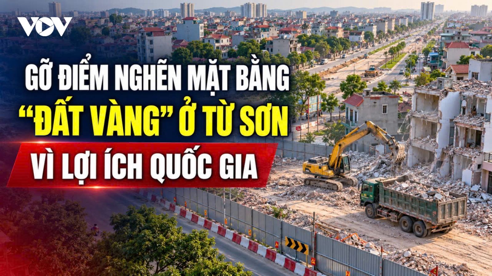 Gỡ điểm nghẽn mặt bằng đất vàng ở Từ Sơn, Bắc Ninh phục vụ dự án quốc gia