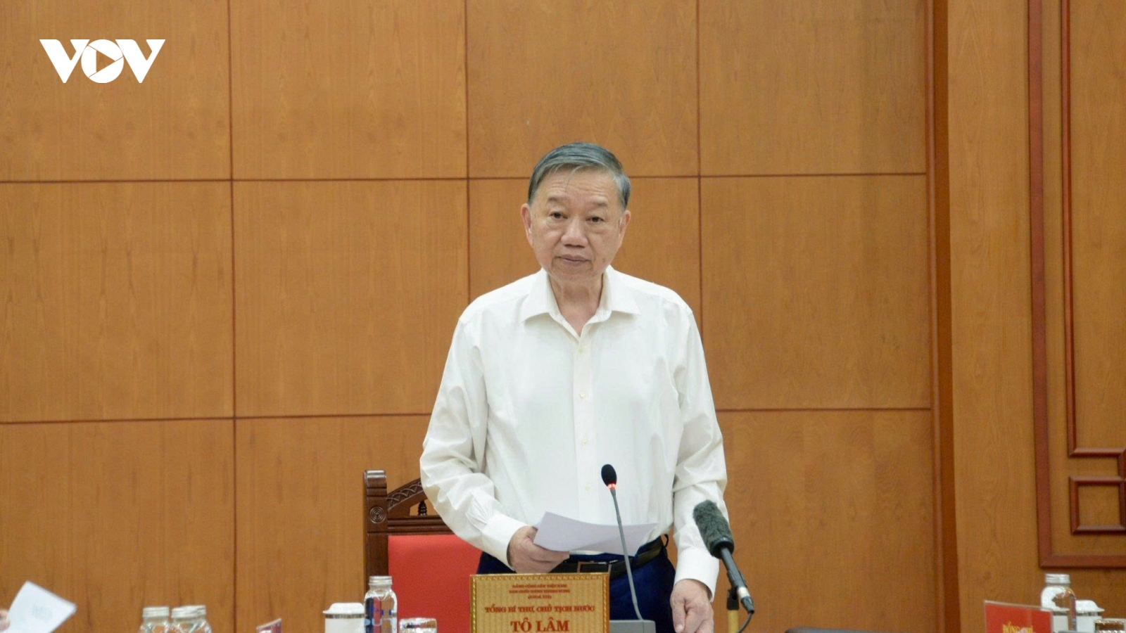 Tổng Bí thư, Chủ tịch nước: Phát triển kinh tế gắn với tiến bộ, công bằng xã hội