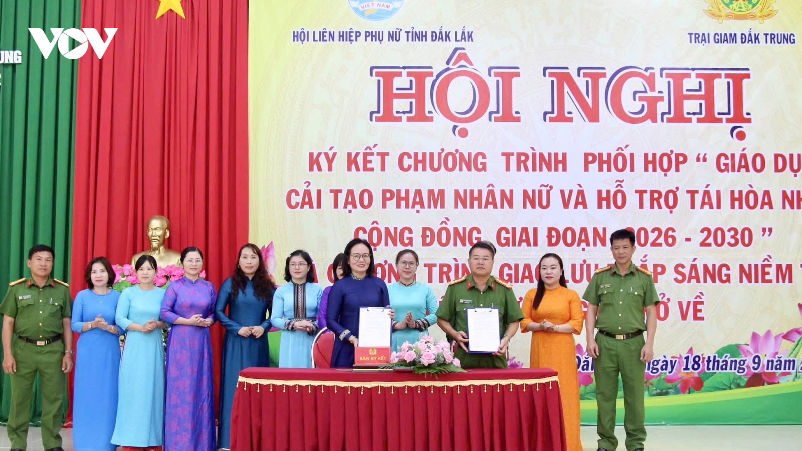 Đắk Lắk ký kết phối hợp hỗ trợ phạm nhân nữ tái hòa nhập cộng đồng
