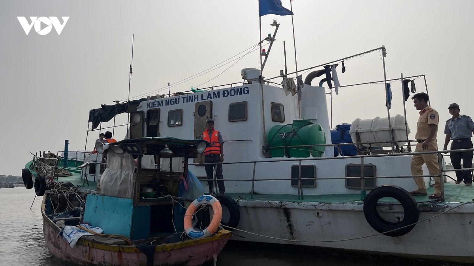 Thành viên tàu cá "3 không” hành hung lực lượng thi hành công vụ