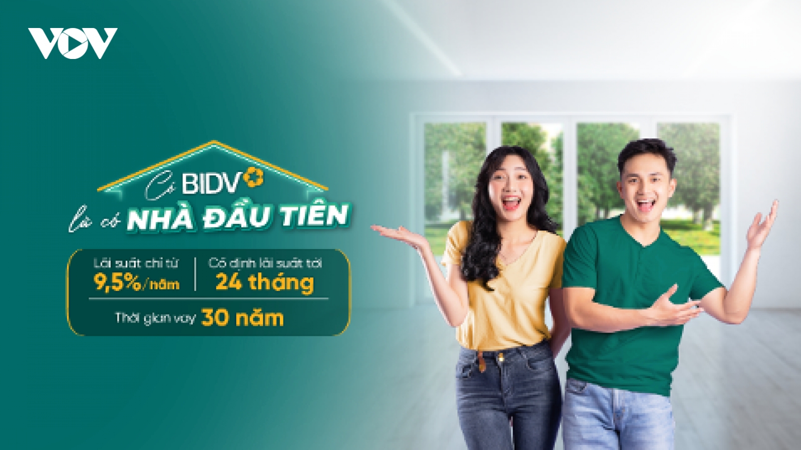 BIDV triển khai gói vay ưu đãi tiếp sức nhu cầu an cư đích thực