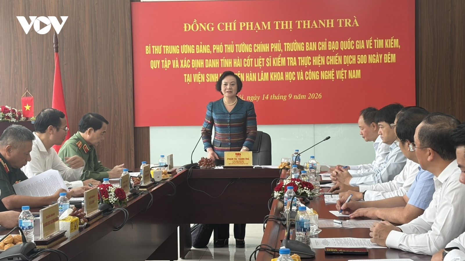 Phó Thủ tướng Phạm Thị Thanh Trà kiểm tra việc triển khai Chiến dịch 500 ngày đêm