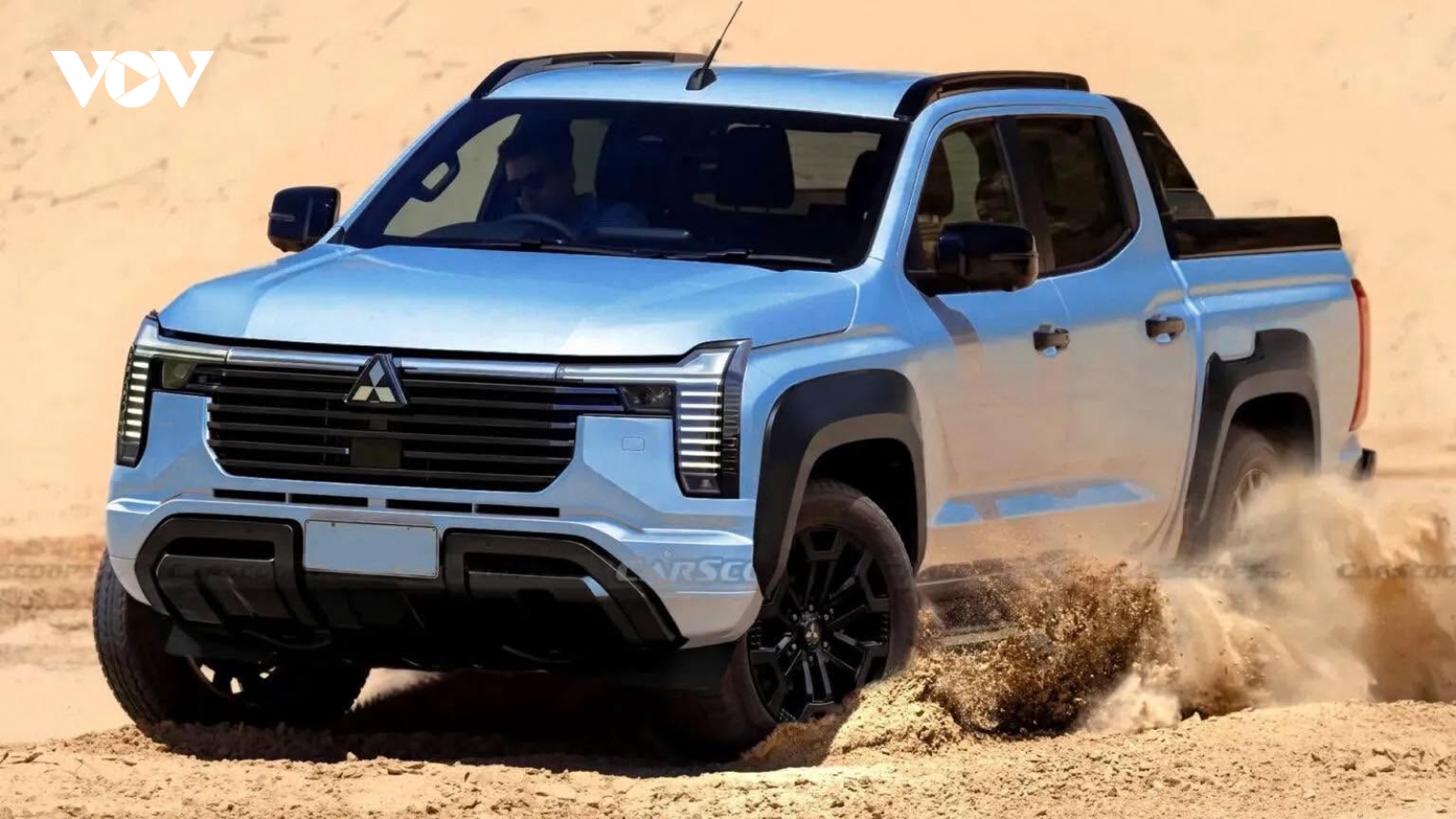 Mitsubishi Triton sắp được nâng cấp, nhiều chi tiết lấy cảm hừng từ Pajero