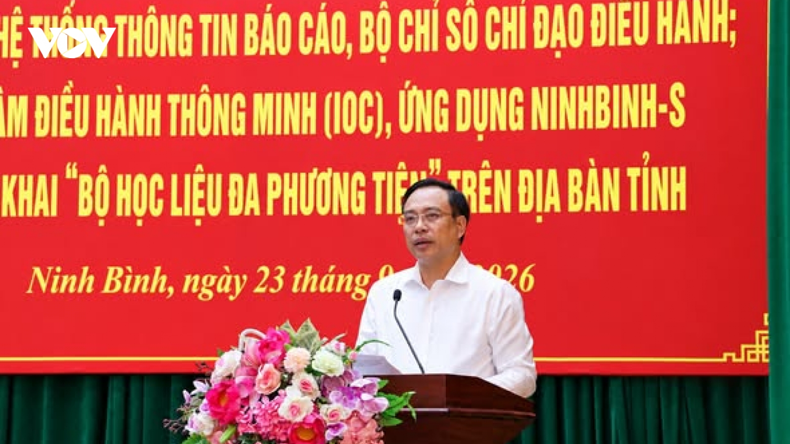 Ninh Bình xây dựng hệ sinh thái số phục vụ điều hành