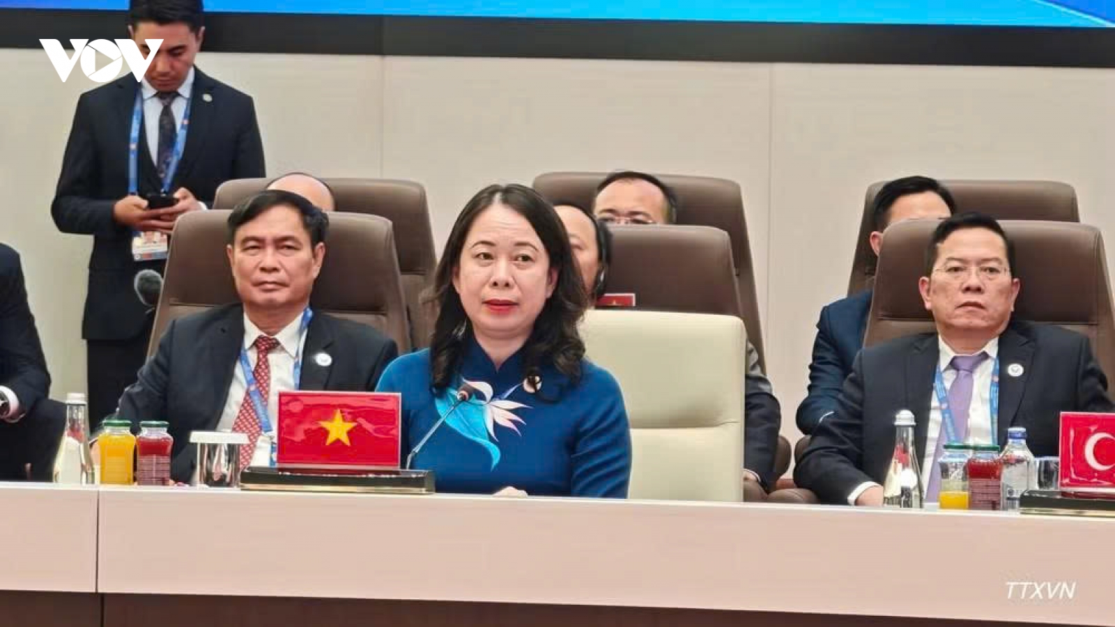 Phó Chủ tịch nước Võ Thị Ánh Xuân gặp Tổng Thư ký Liên Hợp Quốc António Guterres