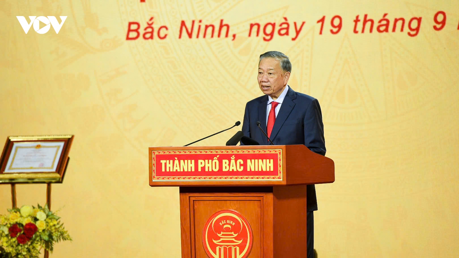 Phát biểu của Tổng Bí thư, Chủ tịch nước Tô Lâm tại Lễ công bố thành lập thành phố Bắc Ninh